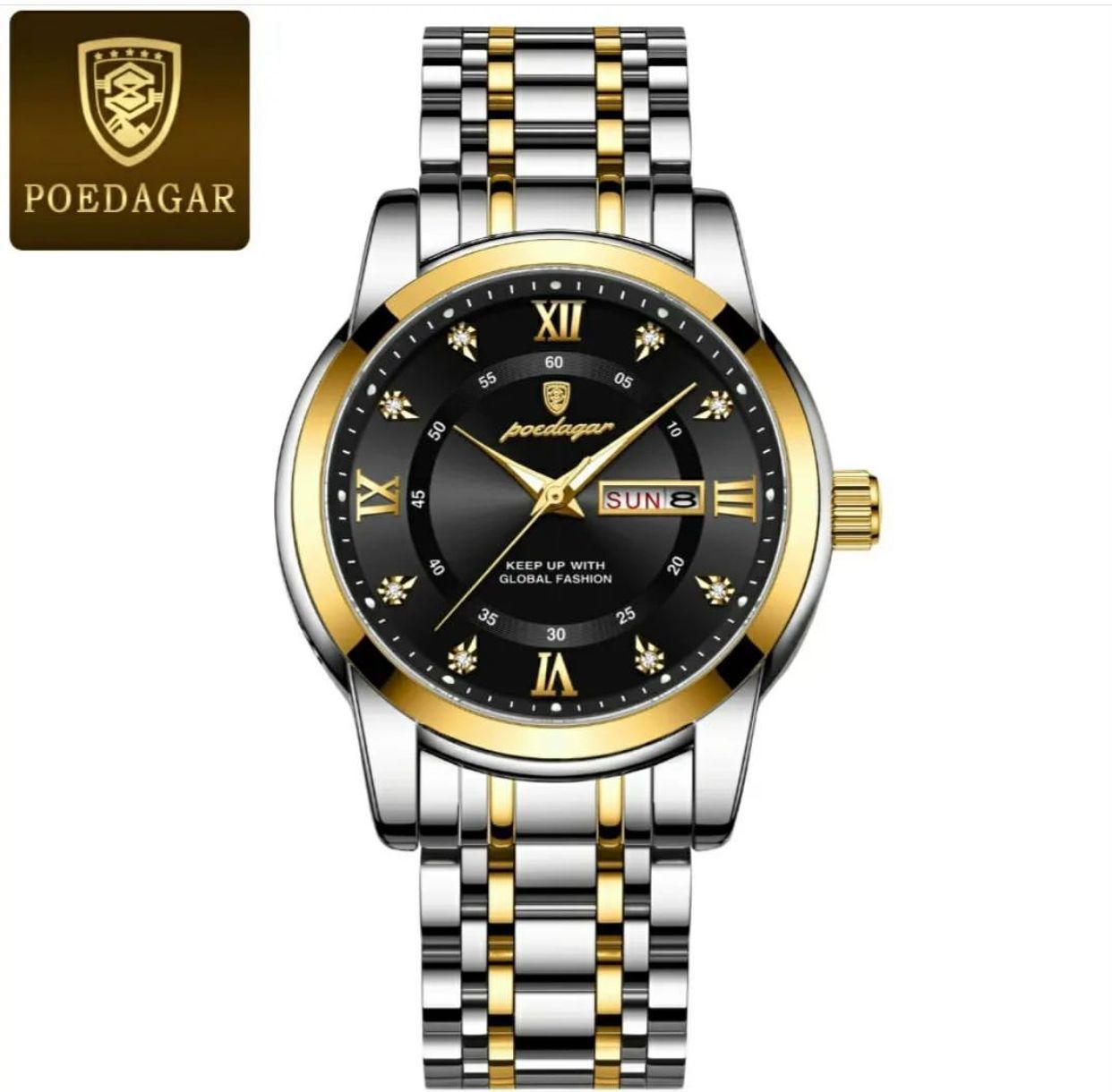 POEDAGAR Luxury Man Watch High Quality Waterproof  Luminous Men's Wristwatch  Men Quartz Watches Casual 936