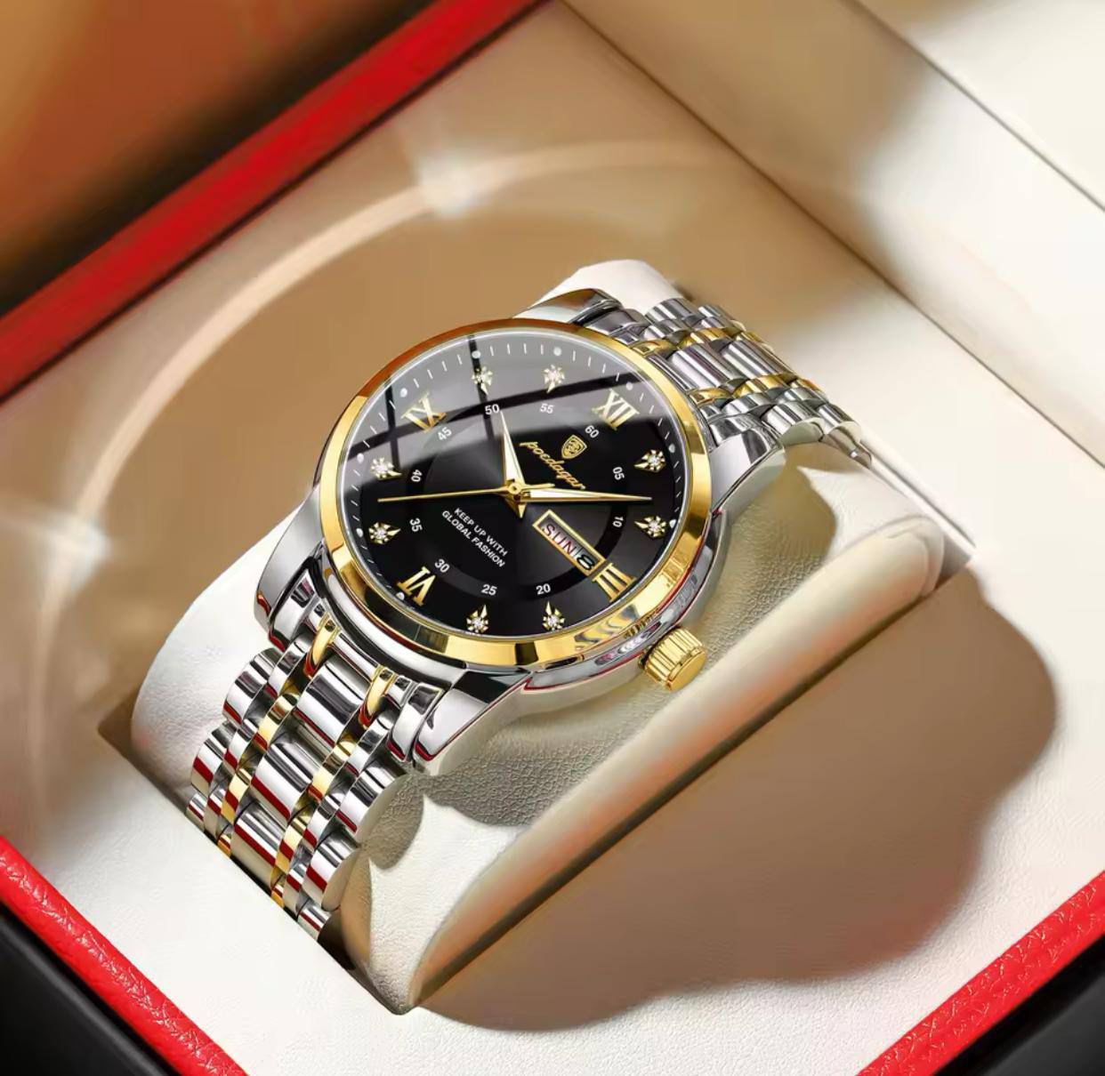POEDAGAR Luxury Man Watch High Quality Waterproof  Luminous Men's Wristwatch  Men Quartz Watches Casual 936
