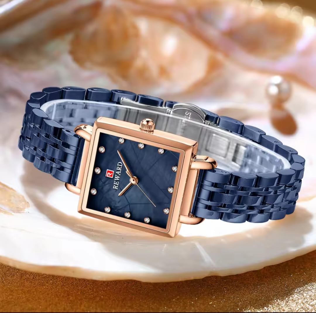 New REWARD 21041 Stainless Steel Wristwatch New Design Quartz Watch for Women Fashion Casual High Quality Wrist Watches Female