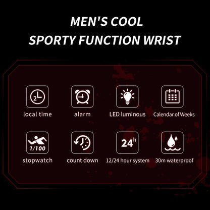 OLEVS 1103 New Arrival Men Digital Watches 3ATM Waterproof Sport Watch Fashion Dual Time Wrist Multi Functional Digital Watch