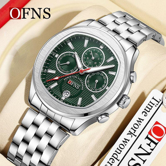 OFNS 8019 Fashion Casual Men Watch High Quality Waterproof Timing Code Men's Watch Men's Quartz Watches Casual Clock