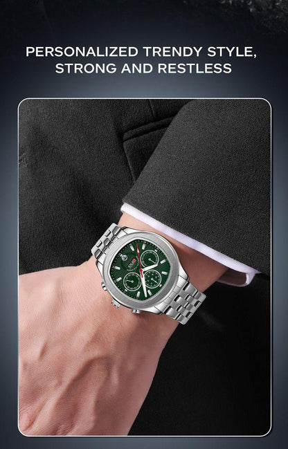 OFNS 8019 Fashion Casual Men Watch High Quality Waterproof Timing Code Men's Watch Men's Quartz Watches Casual Clock