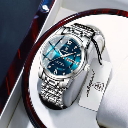 POEDAGAR Luxury Man Watch High Quality Waterproof  Luminous Men's Wristwatch  Men Quartz Watches Casual 936