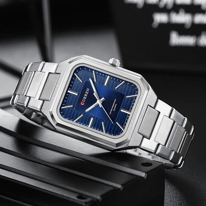 High Quality CURREN 8457 Business Quartz Wristwatch For Boys Men Waterproof Stainless Steel Charm Watches For ManMale Clock