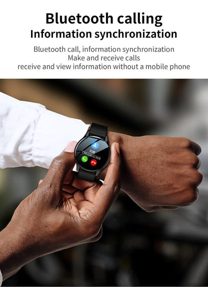 2025 New T2 Pro with BT Call Function Round Fitness Tracker Heart Rate Monitoring  Intelligent T2 Pro Smartwatch