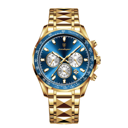 POEDAGAR Watch Men 815 New Classic Business Quartz Watches Waterproof Man Wristwatches Watches gift