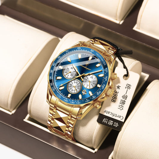 POEDAGAR Watch Men 815 New Classic Business Quartz Watches Waterproof Man Wristwatches Watches gift