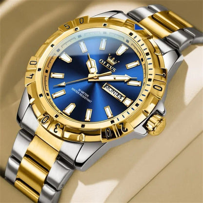 Hot Selling OLEVS Watch 5560 High Quality Quartz Movement Men's Watch Fashion Luminous Hands Week Date 30M Waterproof Watches