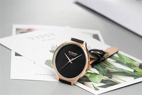 Current 9062 luxury waterproof watch quartz women's watch simple trend leather wristwatch for ladies fashion women watch