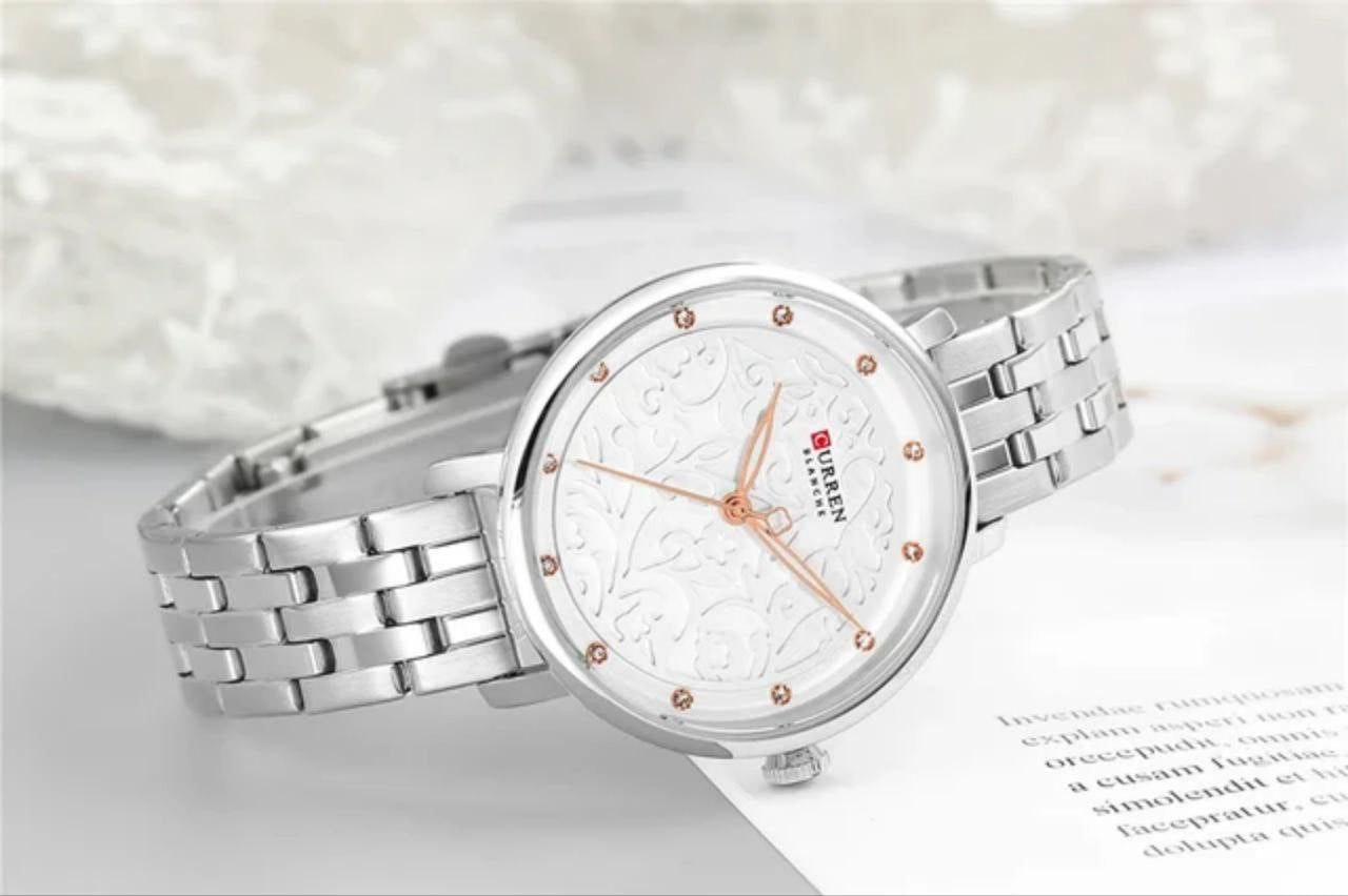 CURREN 9046 2025 NEW Elegant Ladies Wristwatch Stainless Steel Dial Quartz Women's Bracelet curren Watches Classic Female Clock