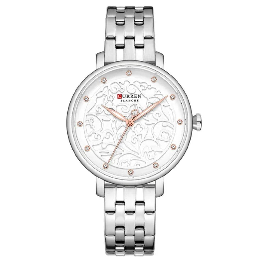 CURREN 9046 2025 NEW Elegant Ladies Wristwatch Stainless Steel Dial Quartz Women's Bracelet curren Watches Classic Female Clock