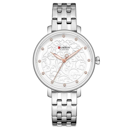 CURREN 9046 2025 NEW Elegant Ladies Wristwatch Stainless Steel Dial Quartz Women's Bracelet curren Watches Classic Female Clock