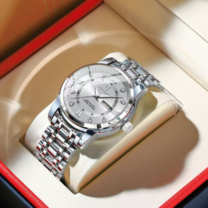 POEDAGAR Luxury Man Watch High Quality Waterproof  Luminous Men's Wristwatch  Men Quartz Watches Casual 936