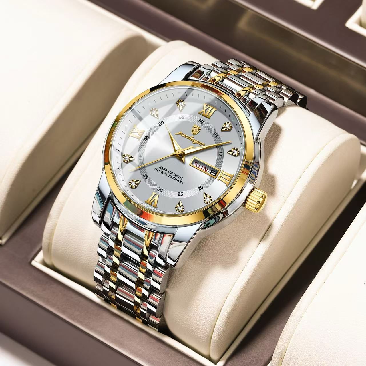 POEDAGAR Luxury Man Watch High Quality Waterproof  Luminous Men's Wristwatch  Men Quartz Watches Casual 936