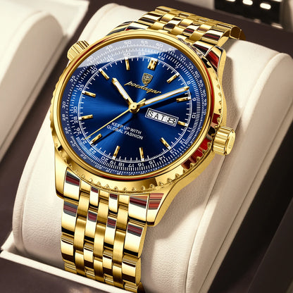 Poedagar 960 Poedagar 673 Mens Luxurious Quartz Business official casual watch